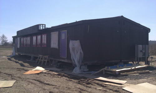 Danny Boys Drive In Movie Theaters - April 2013 Under Construction From Ron Gross